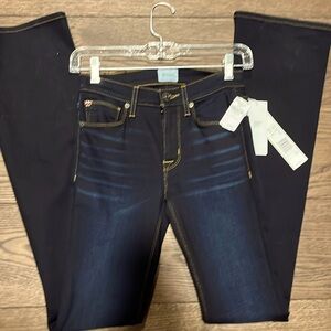 Hudson Fitted Flared (Bootleg) Jeans, 24.  NWT!